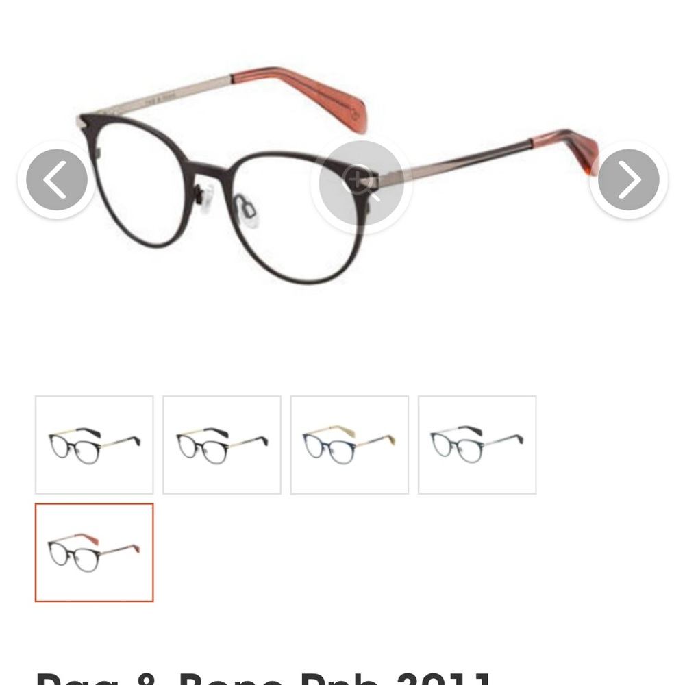 Rag & Bone RNB 3011 Matt Brown beige eyewear glasses